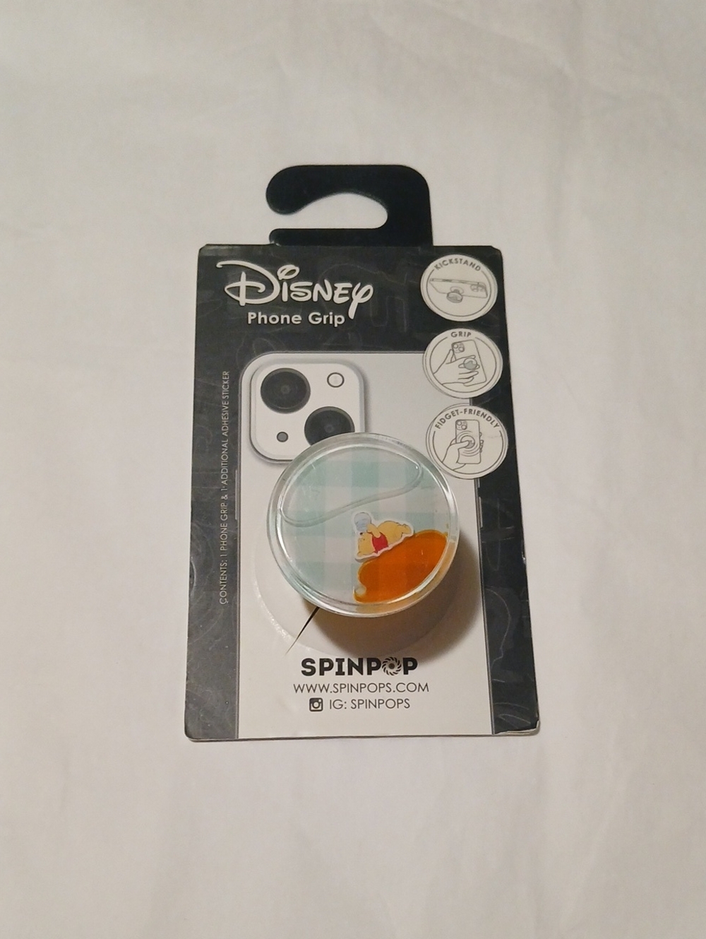 🍊3/$15🍊 Disney Winnie the Pooh Spinpop Phone Grip